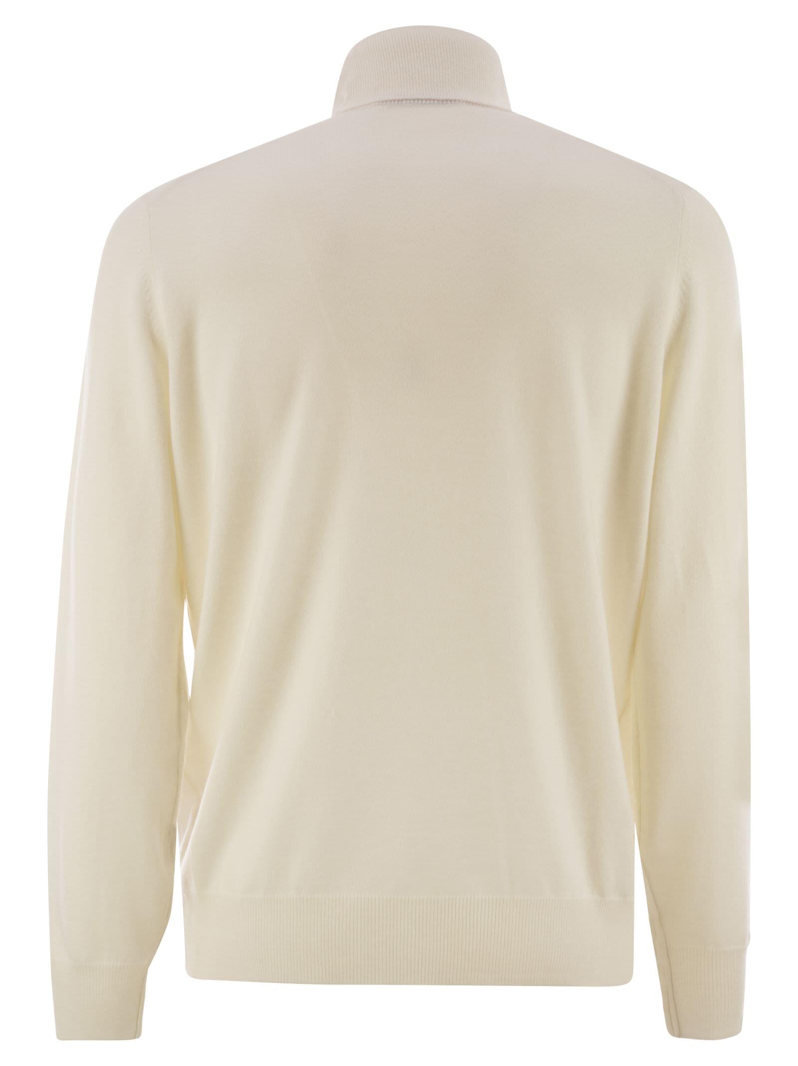 Brunello Cucinelli Men Cashmere Turtleneck Sweater Luosophy