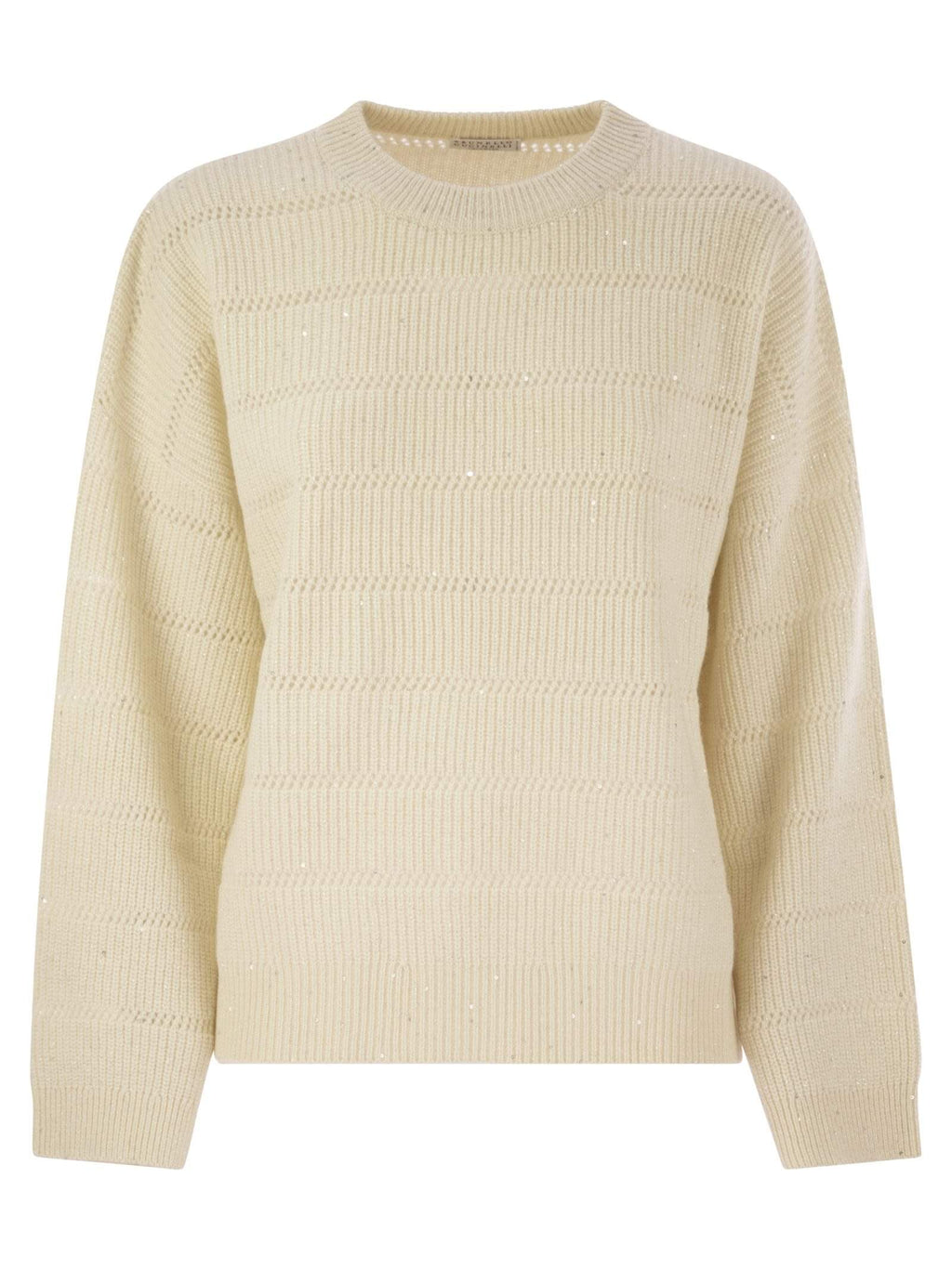 Brunello Cucinelli Women Cashmere And Wool Crew-Neck Sweater Luosophy