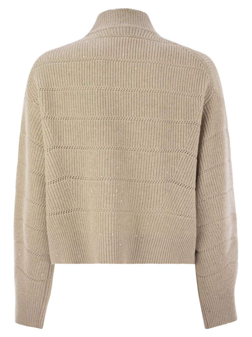 Brunello Cucinelli Women Cashmere And Wool Turtleneck Sweater Luosophy
