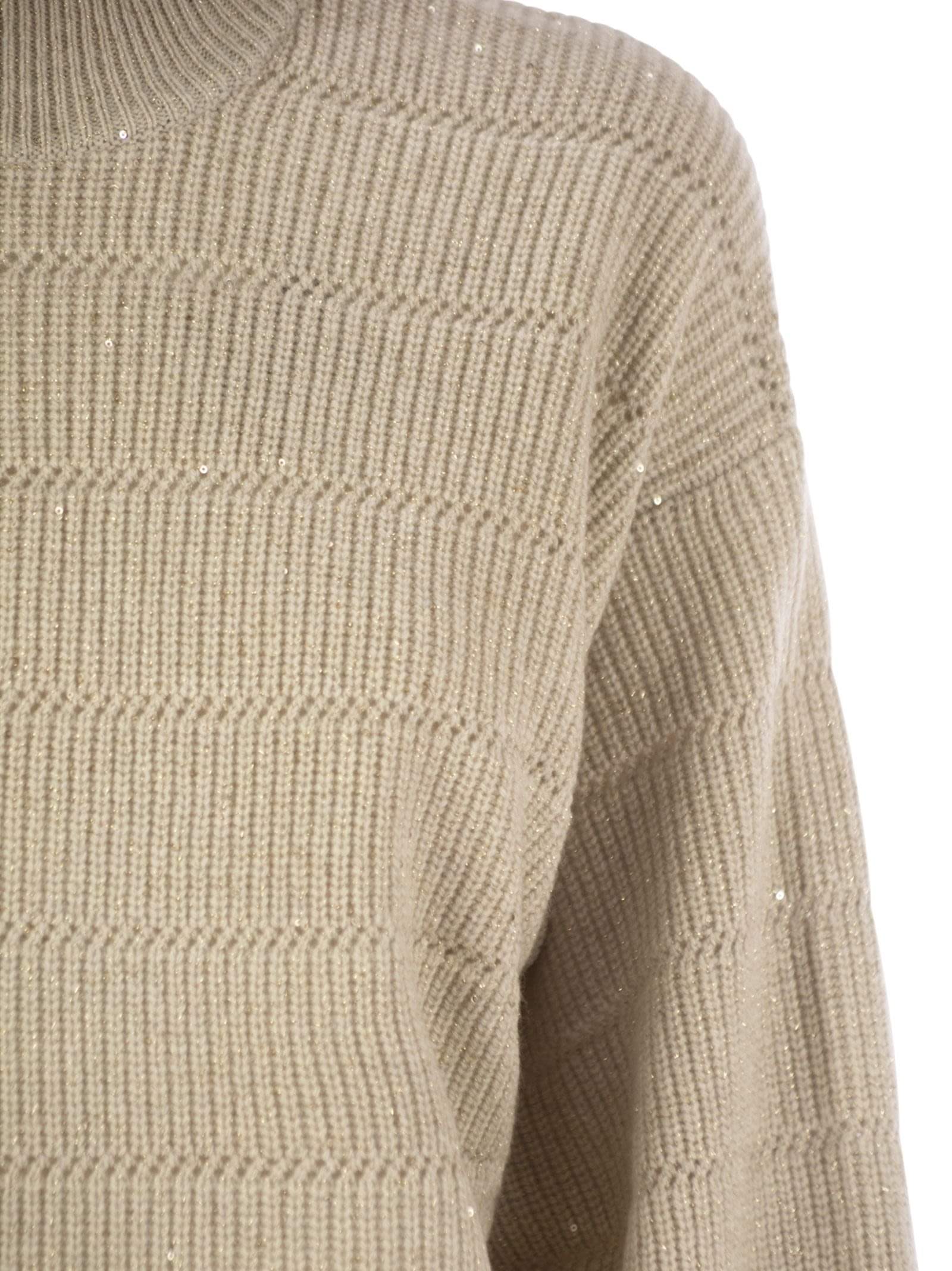 Brunello Cucinelli Women Cashmere And Wool Turtleneck Sweater Luosophy
