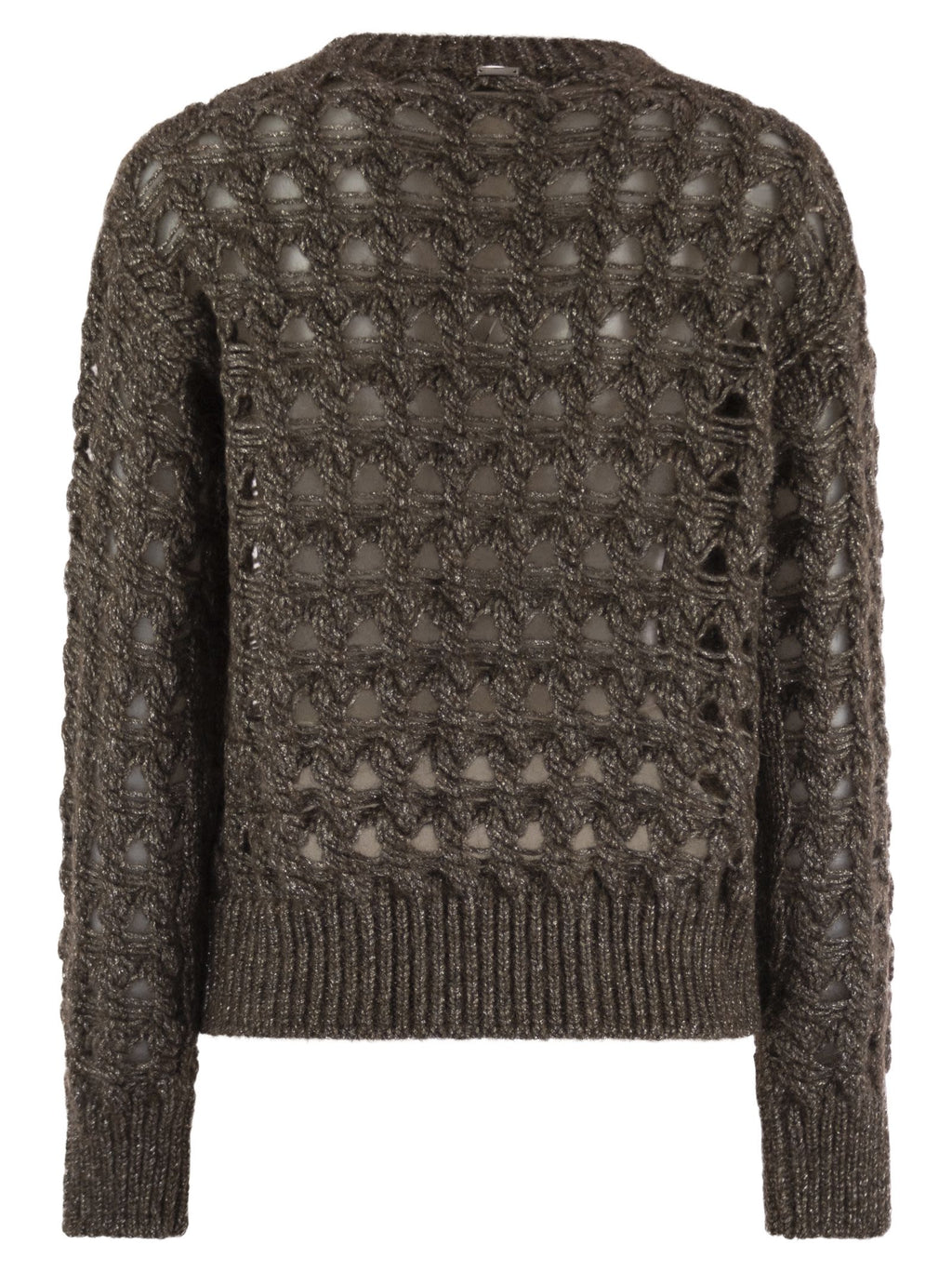 Herno Women Resort Jumper In Alpaca And Wool Luosophy