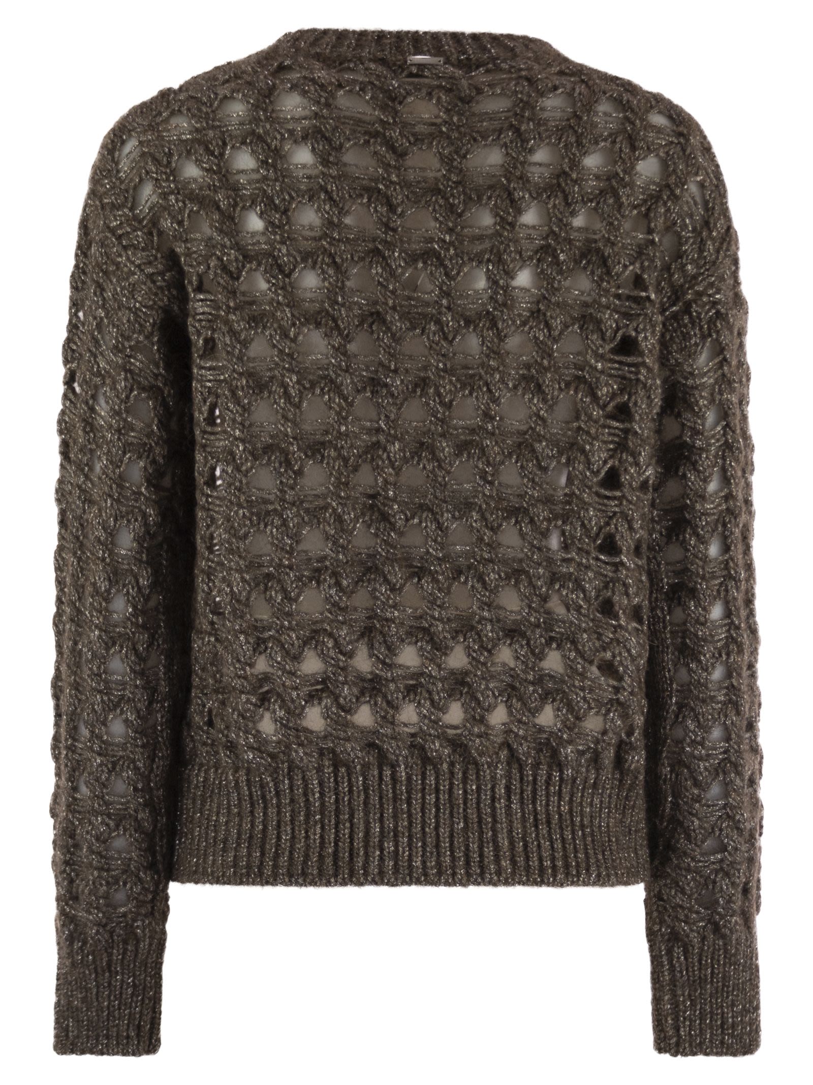 Herno Women Resort Jumper In Alpaca And Wool Luosophy