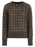 Herno Women Resort Jumper In Alpaca And Wool Luosophy