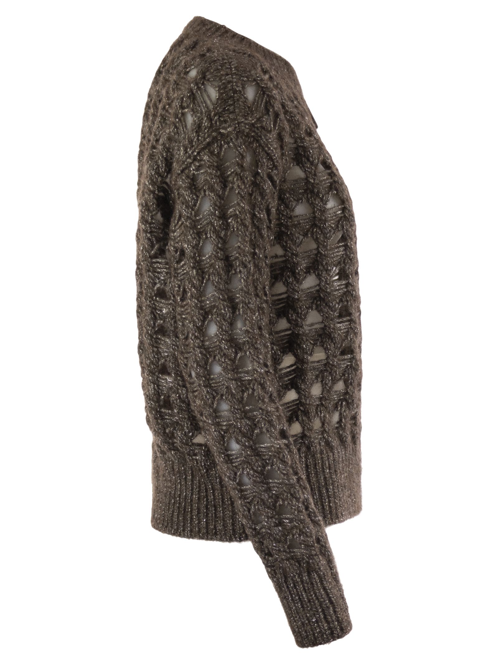 Herno Women Resort Jumper In Alpaca And Wool Luosophy