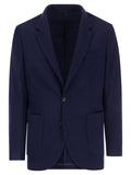 Brunello Cucinelli Men Cashmere Jersey Blazer With Patch Pockets Luosophy