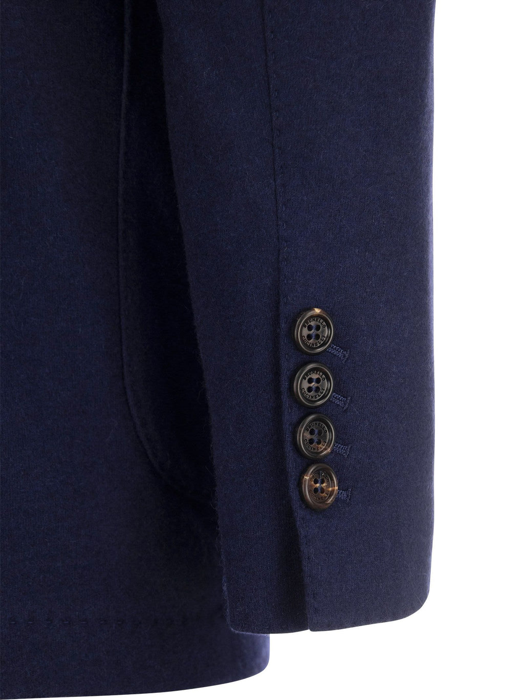 Brunello Cucinelli Men Cashmere Jersey Blazer With Patch Pockets Luosophy