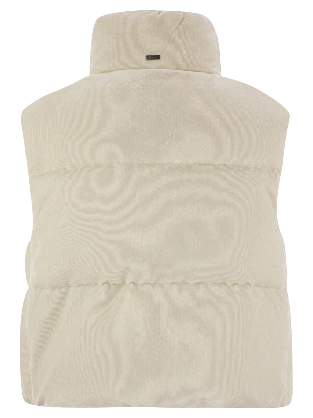 Herno Women Velvet Sleeveless Down Jacket Luosophy