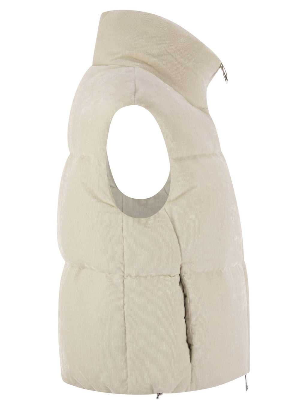 Herno Women Velvet Sleeveless Down Jacket Luosophy