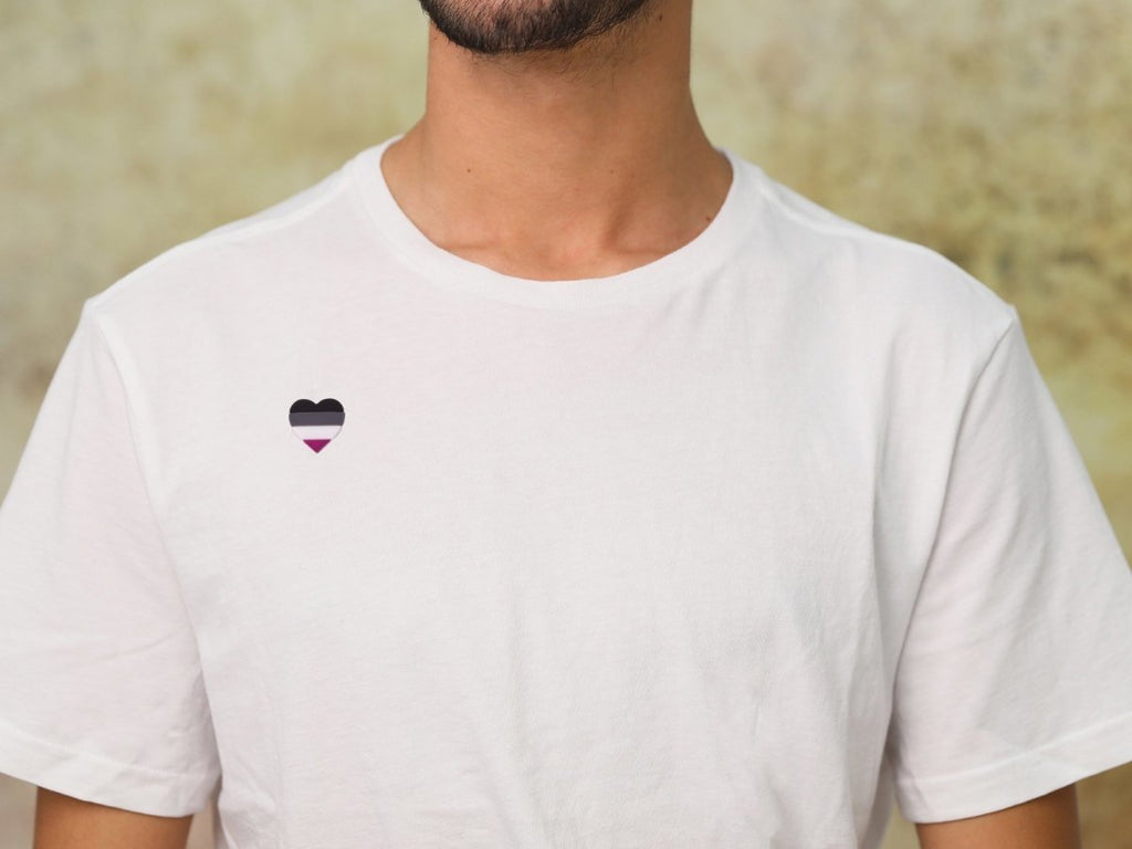 10 Pack Asexual Flag Heart Silicone Pins The Awareness Company