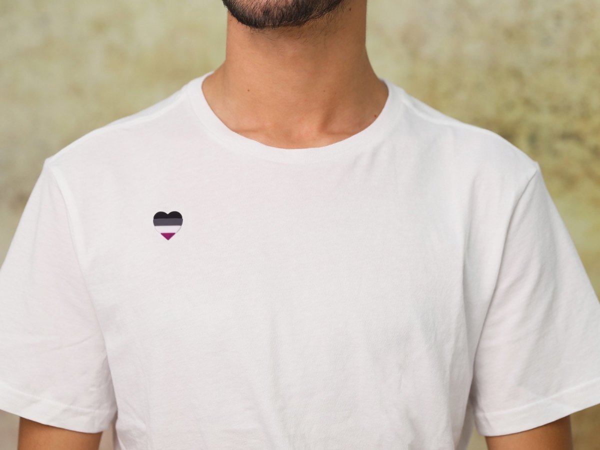 10 Pack Asexual Flag Heart Silicone Pins The Awareness Company