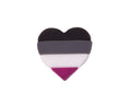 Asexual Flag Heart Silicone Pins The Awareness Company