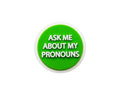 Ask Me My Pronoun Silicone Pins The Awareness Company