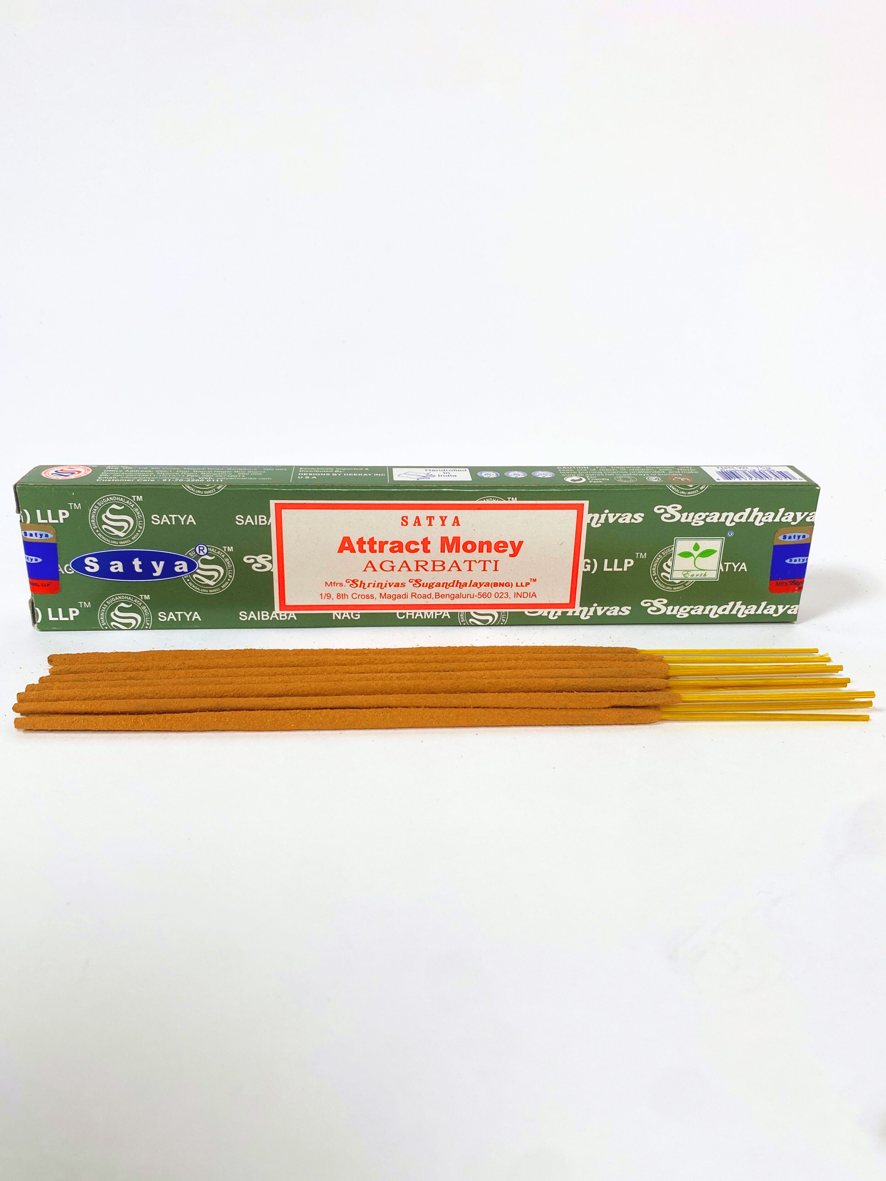 Satya Attract Money Incense | 15g Auric Blends
