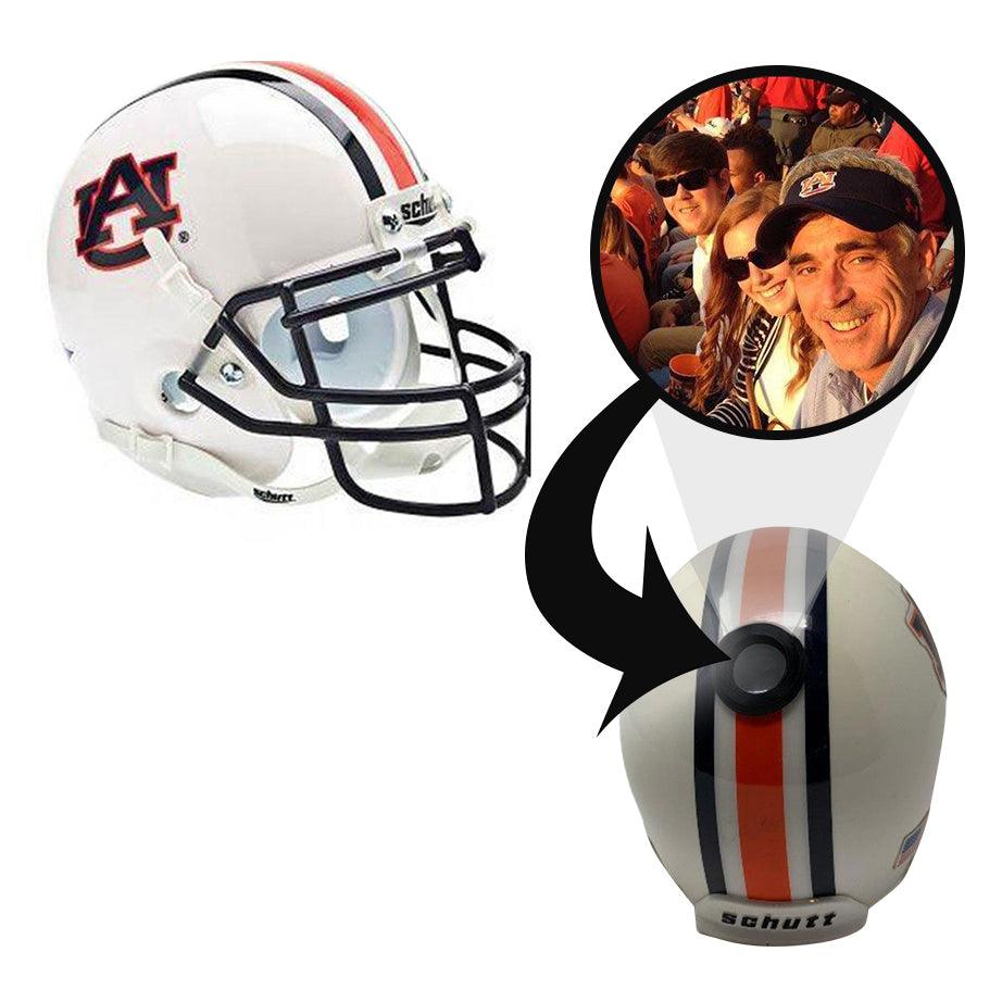 Auburn Tigers College Football Collectible Mini Helmet - Picture Inside - FANZ Collectibles Fanz Collectibles