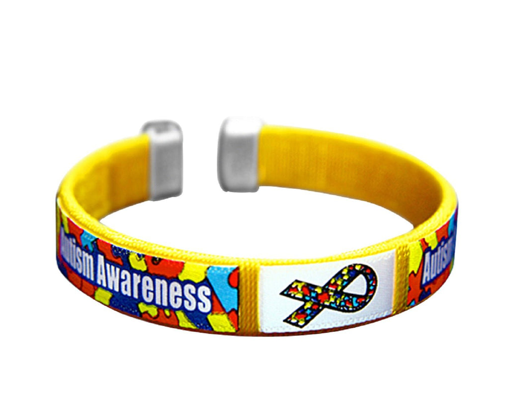 10 Pack Autism Awareness Bangle Bracelets The Awareness Company