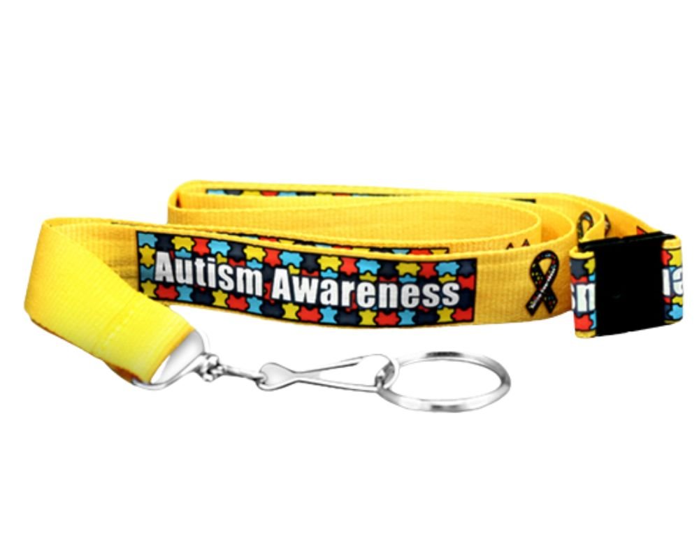 Autism Awareness Breakaway Lanyards The Awareness Company