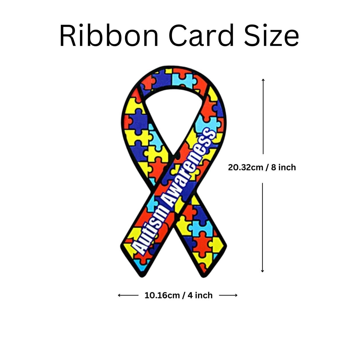 Autism Awareness Paper Ribbons (50/Pack) The Awareness Company
