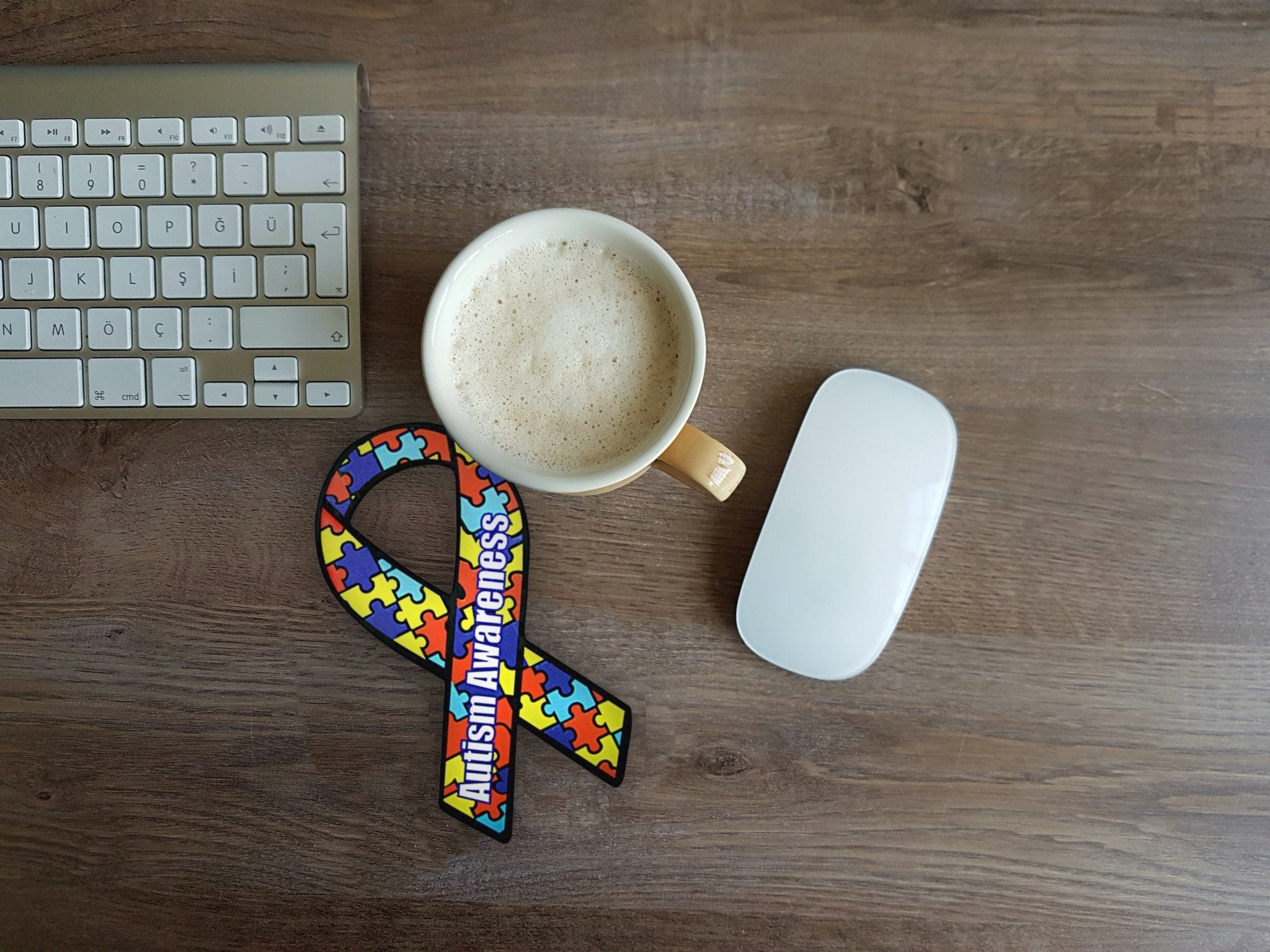 Autism Awareness Paper Ribbons (50/Pack) The Awareness Company
