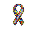 Autism Awareness Paper Ribbons (50/Pack) The Awareness Company