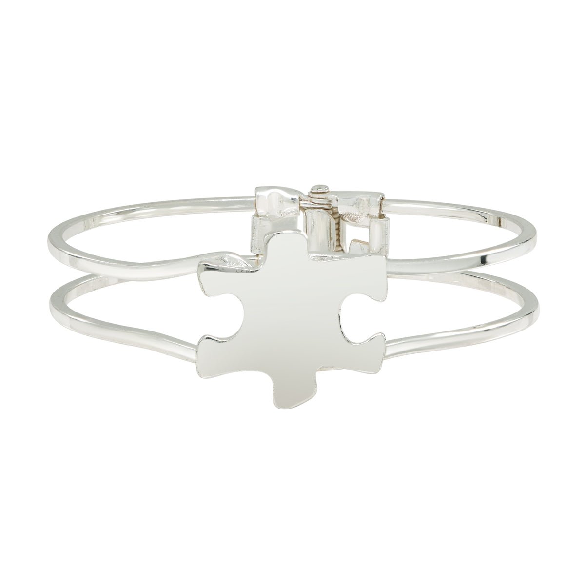 Autism Awareness Puzzle Clasp Bangles The Awareness Company