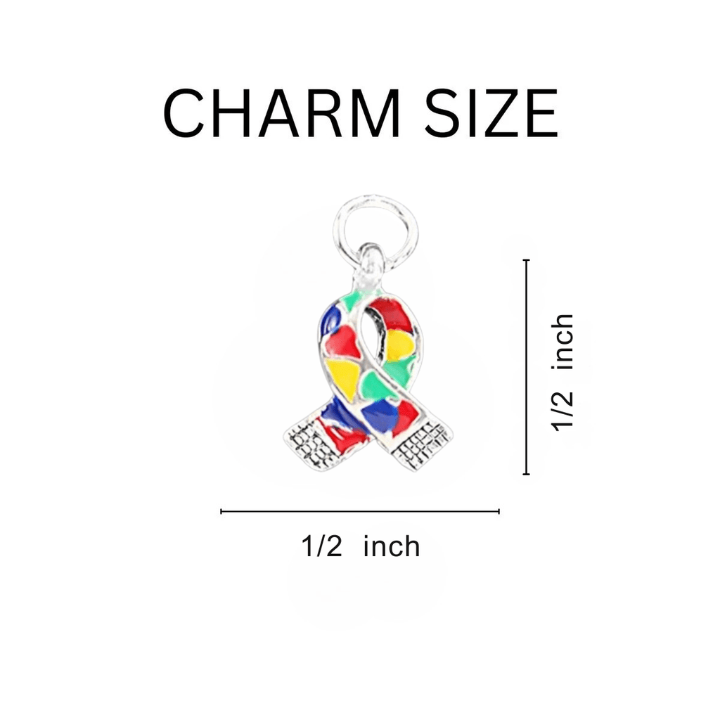 Autism Awareness Ribbon Leather Cord Bracelets The Awareness Company