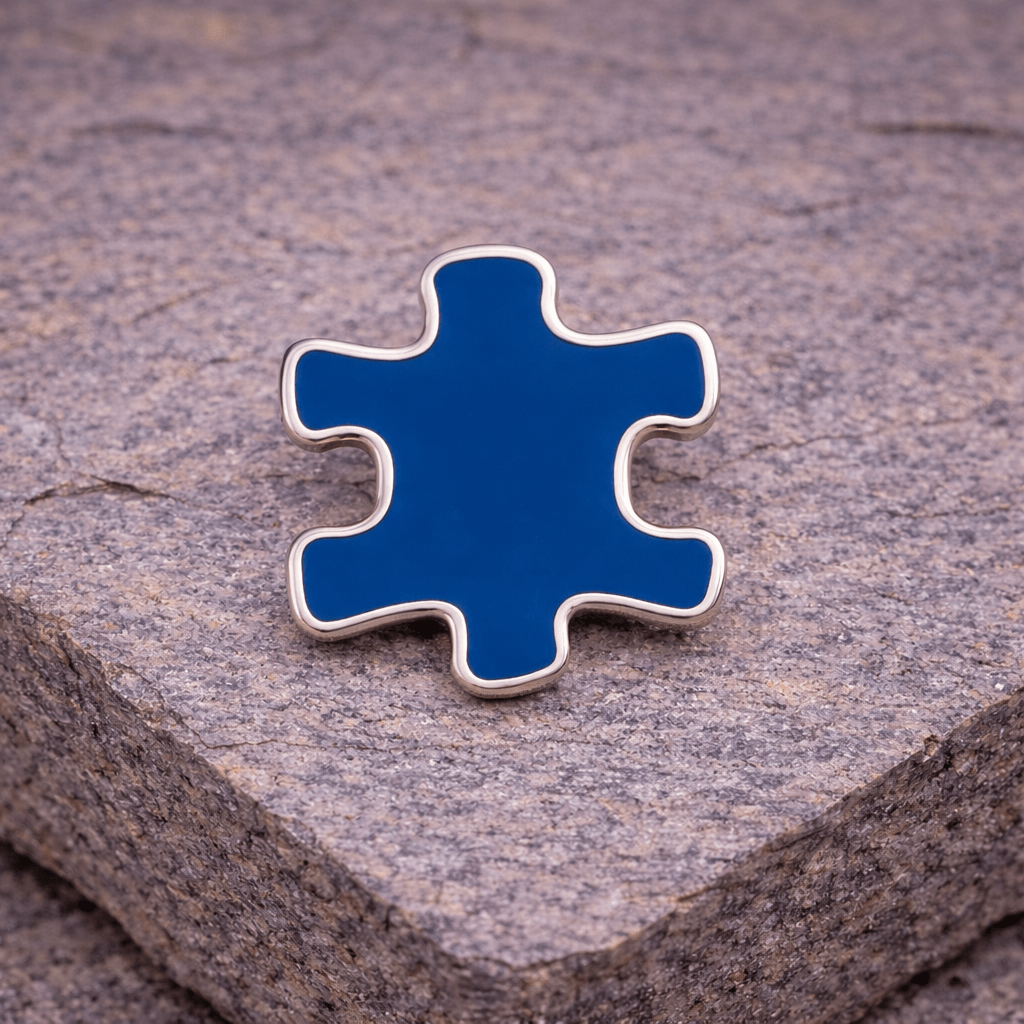 Autism Blue Puzzle Piece Pins The Awareness Company