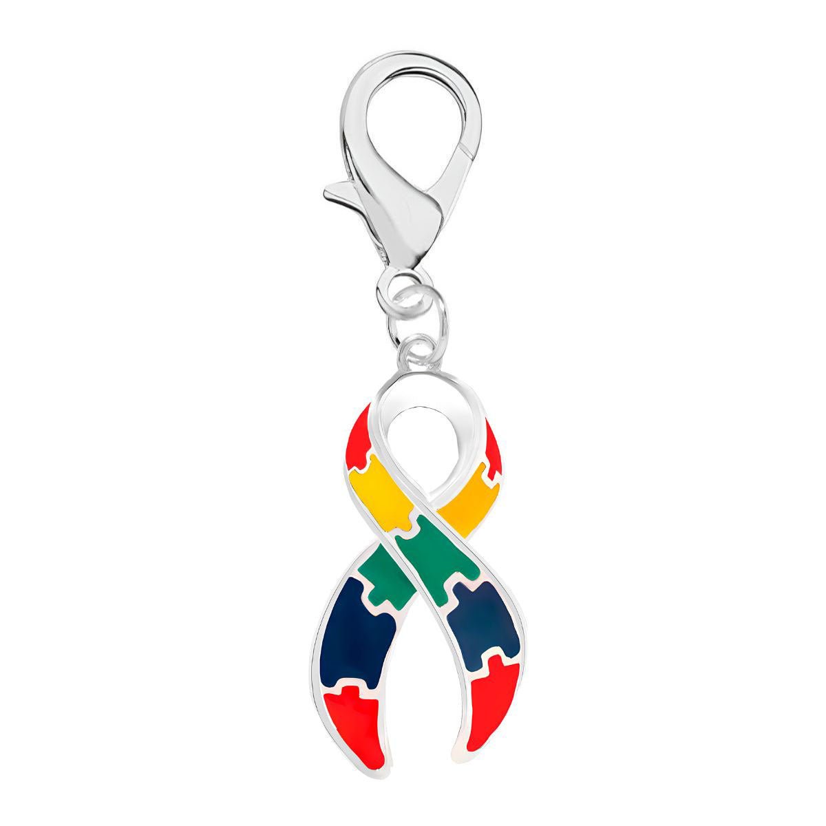 Autism Ribbon Hanging Charms The Awareness Company