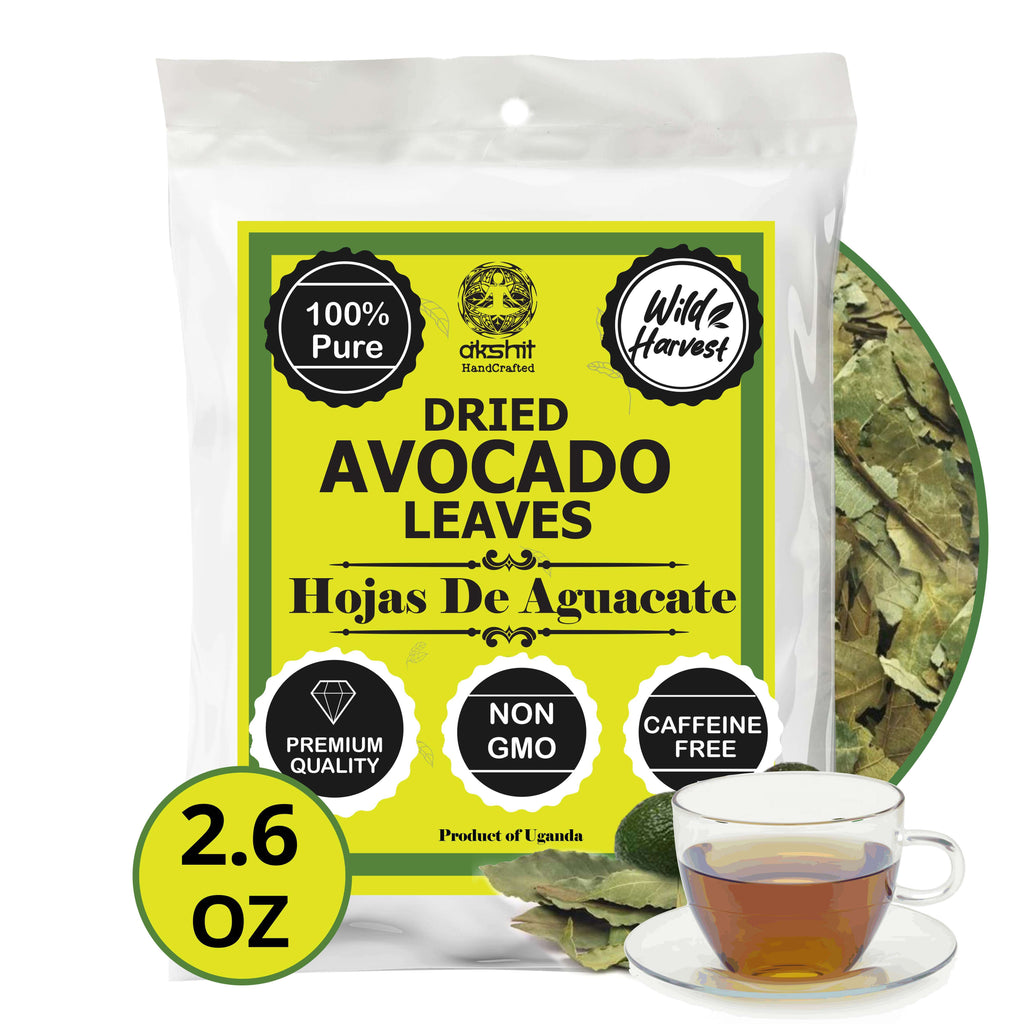 Dried Avocado Leaves, (Hojas De Aguacate) - 2.6oz (75gm). Makes 28 cups Akshit
