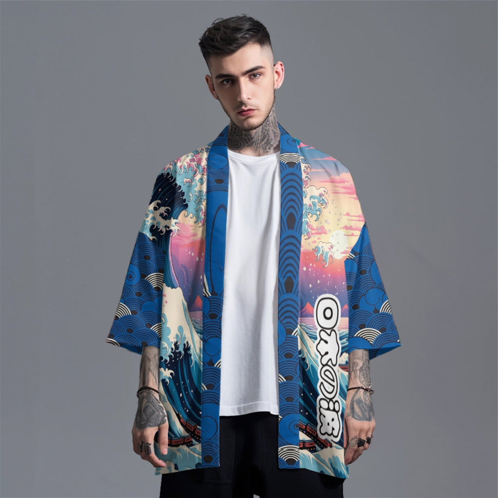K24 Blue Waves Kimono Niepce