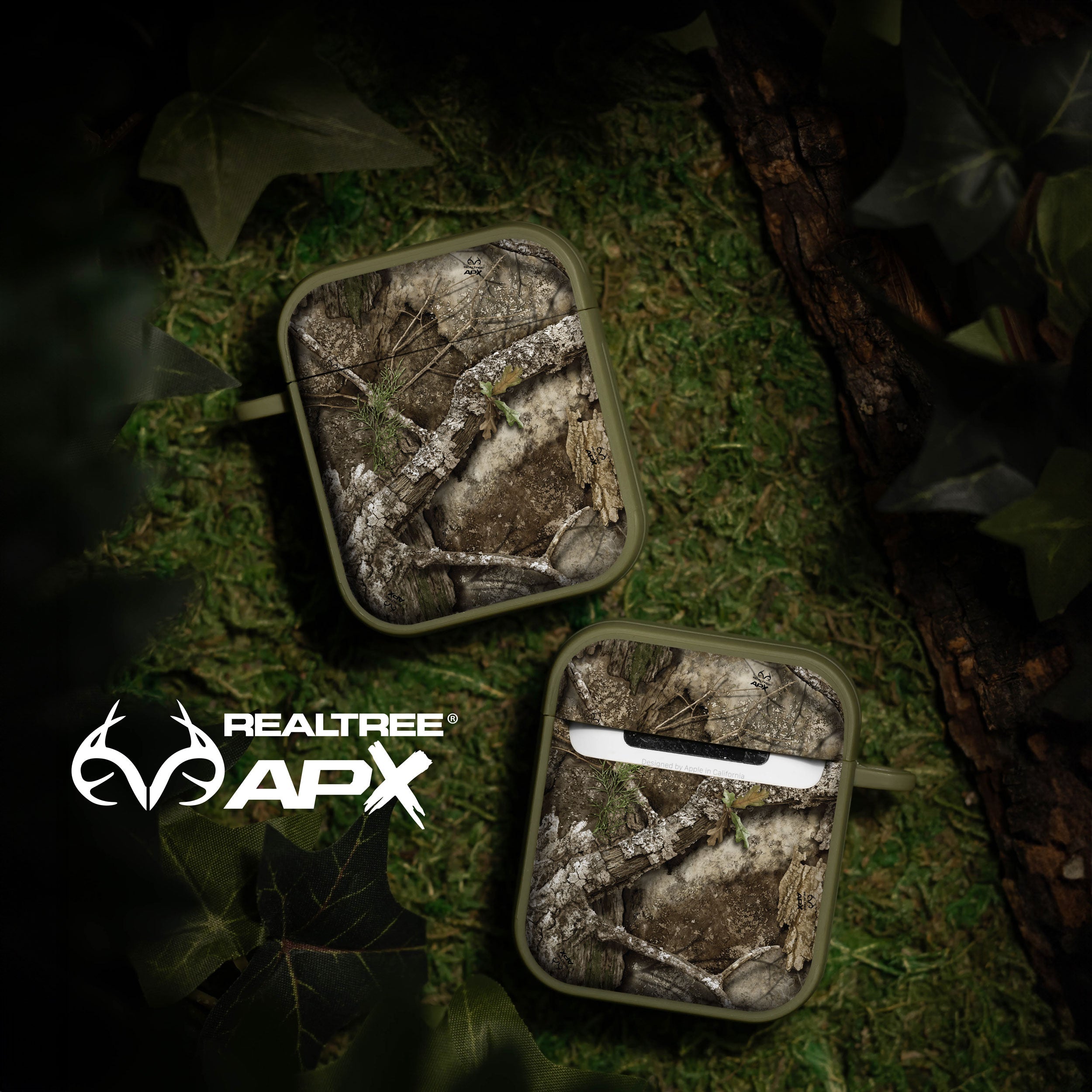 Realtree APX HDX Apple AirPods Gen 1 & 2 Case Cover Affinity Bands