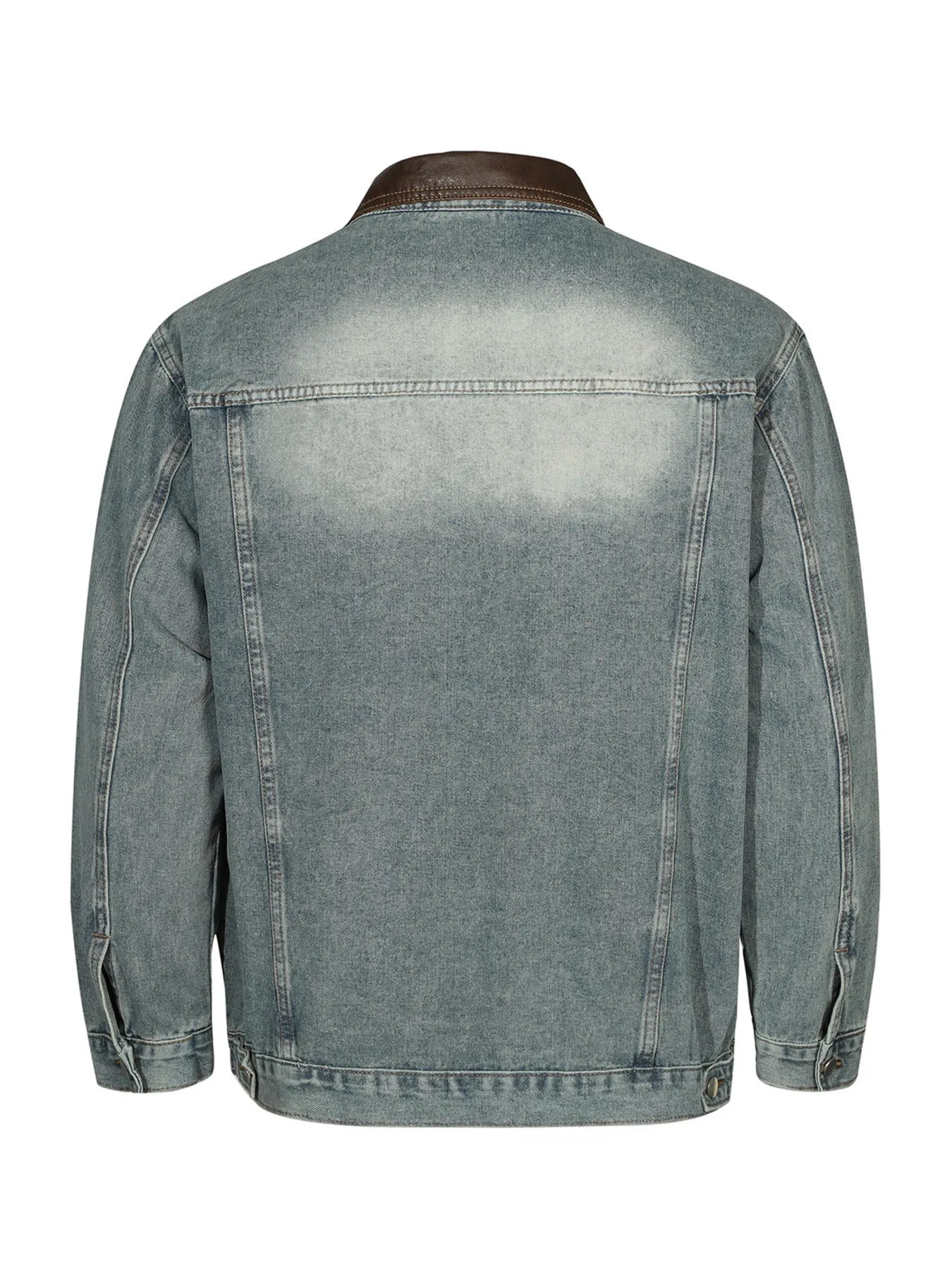 Men's Button Up Long Sleeve Denim Jacket NicholesGifts