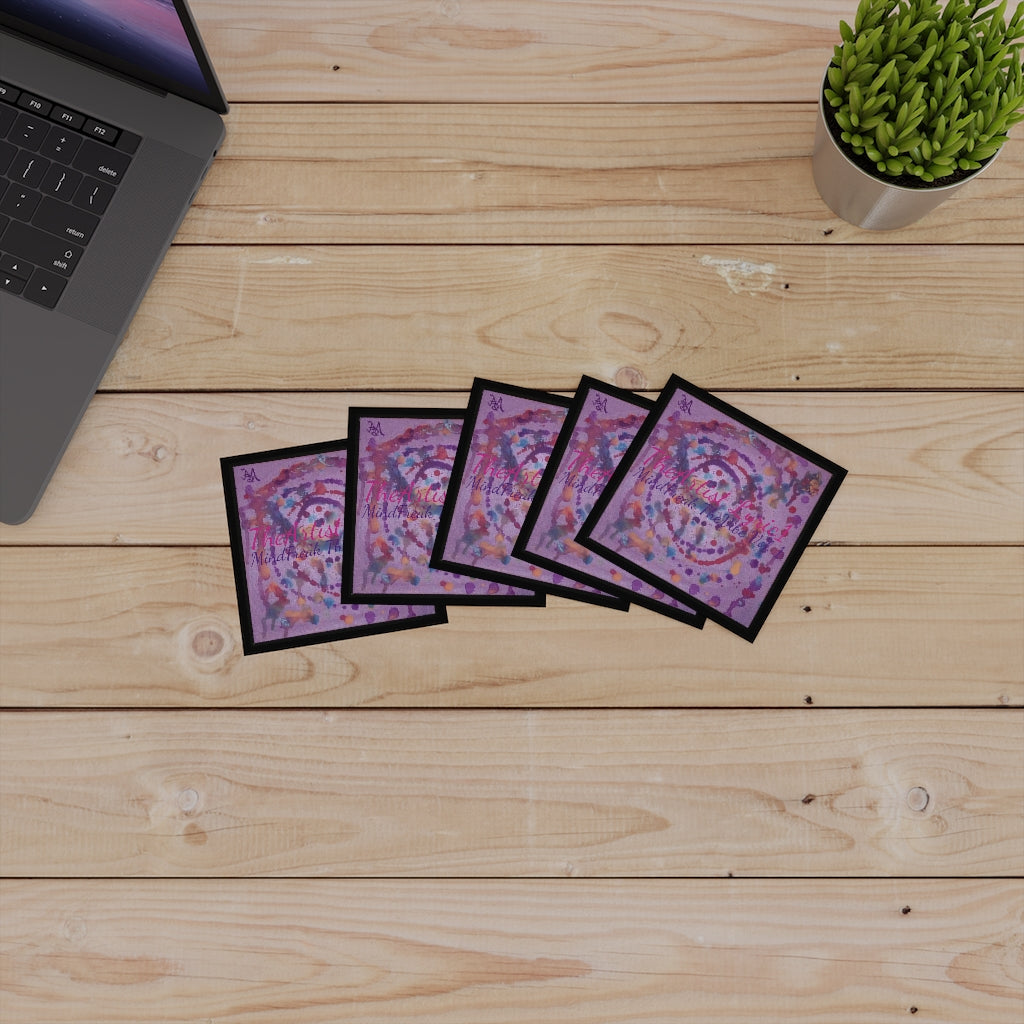 Copy of MindFreak TheVibe Vol. 1 (Album Art) Laminate Stickers, Square