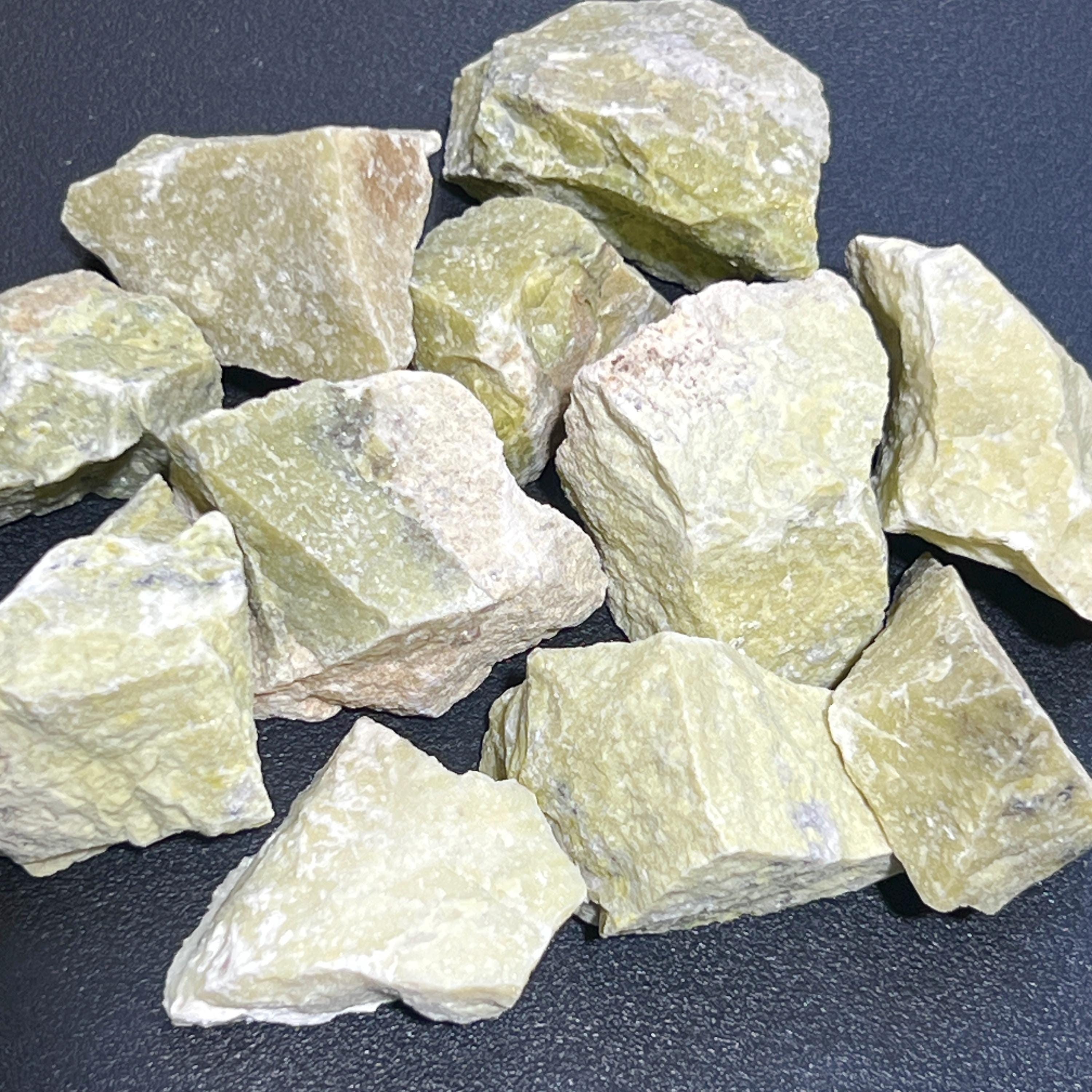 Yellow Green Turquoise Rough Raw Stones (By The Piece or Pound) Wholesale Amazing Crystals