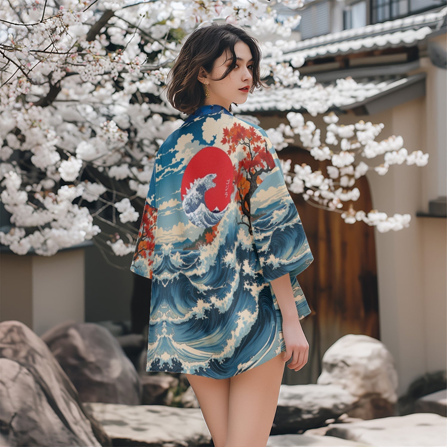 K22 Blue Oceans Kimono Niepce