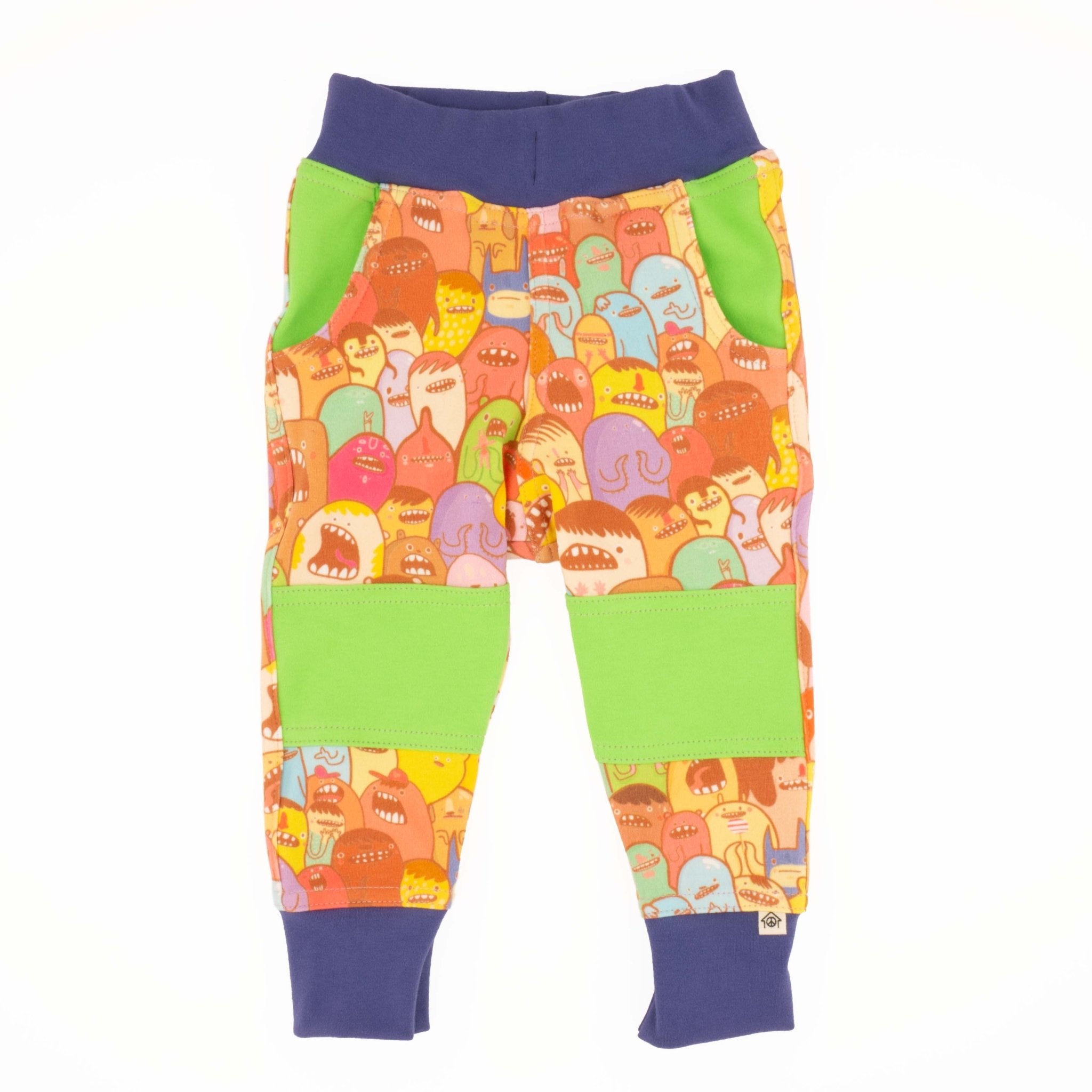 Big Kid Print Joggers Peace House Studio