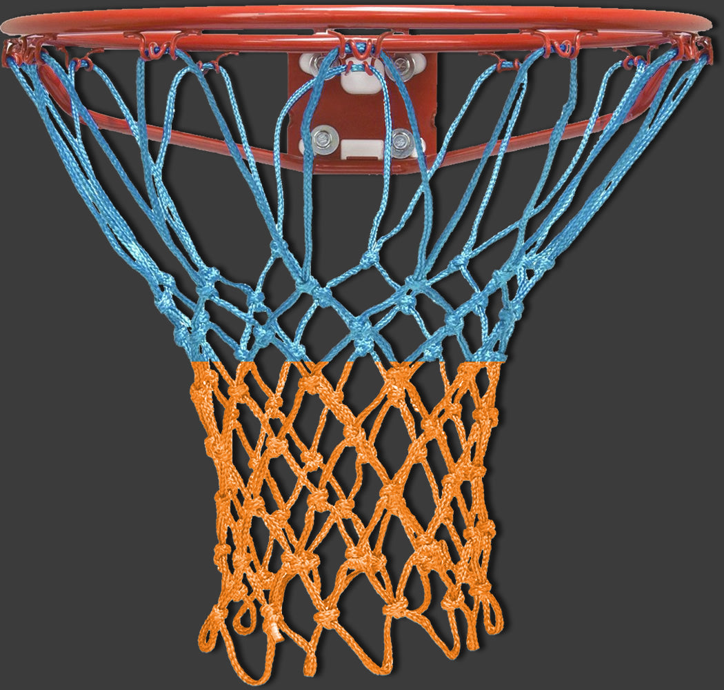 Krazy Netz Double-UP Dual Color Customized Heavy Duty Basketball Rim Net Krazy Netz & Patchez