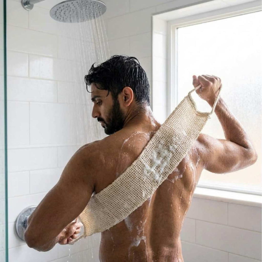 Back Scrubber Belt Shave Essentials
