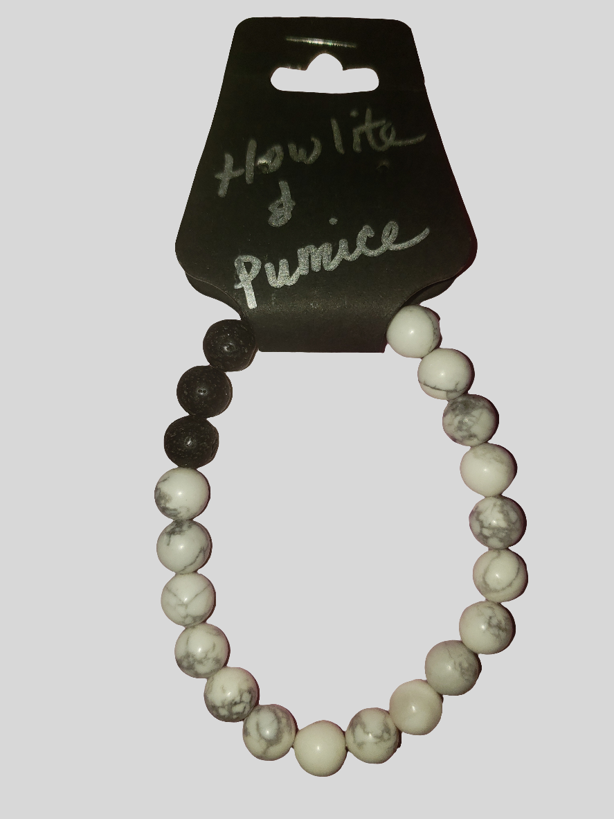 White Howlite Bracelet