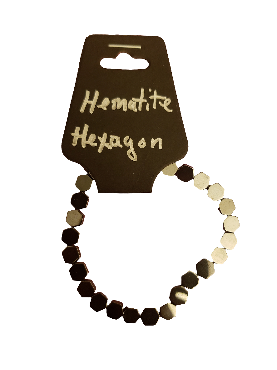 Hematite Bracelet (Hexagon) MFA