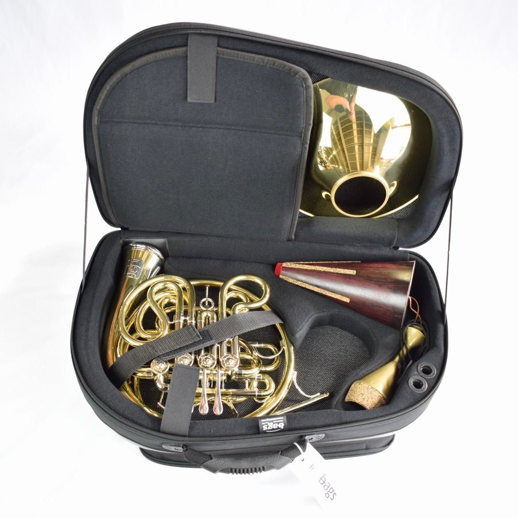 BAGS of Spain - Detachable Bell French Horn Flight Case Houghton Horns