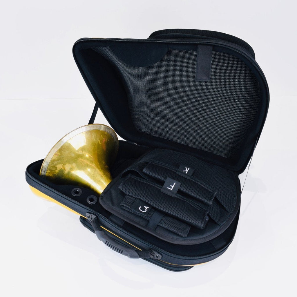 BAGS of Spain - Natural Horn Case (Special Order) Houghton Horns