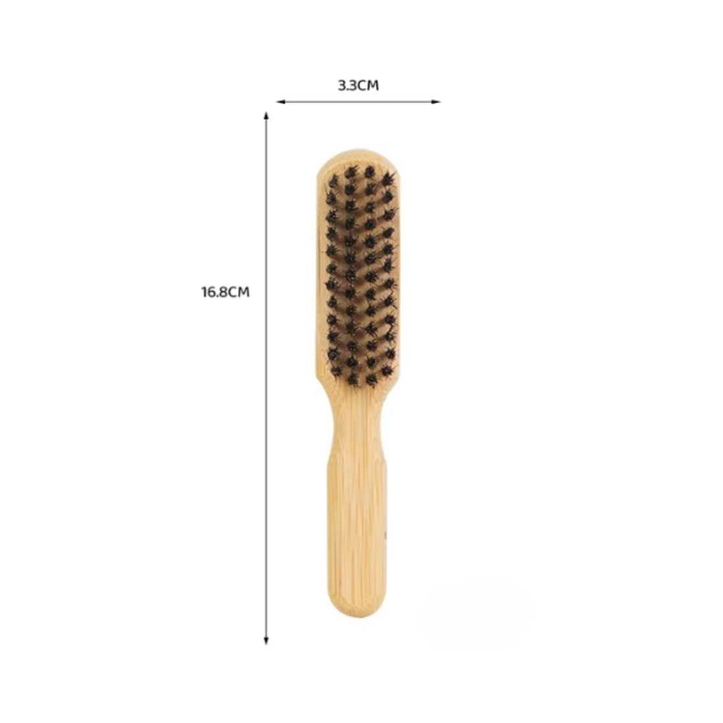 Bamboo Beard Brush Duo Shave Essentials