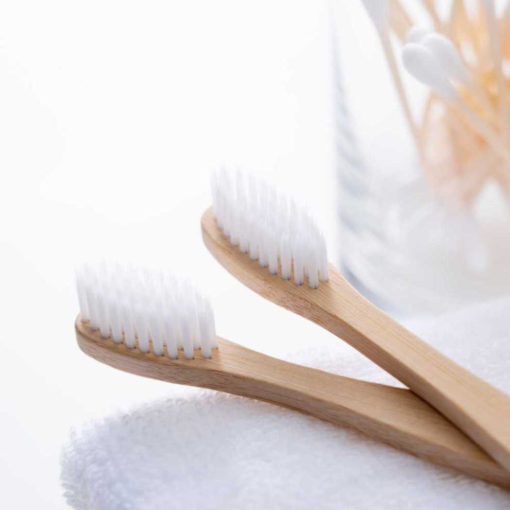 Bamboo Toothbrush Shave Essentials