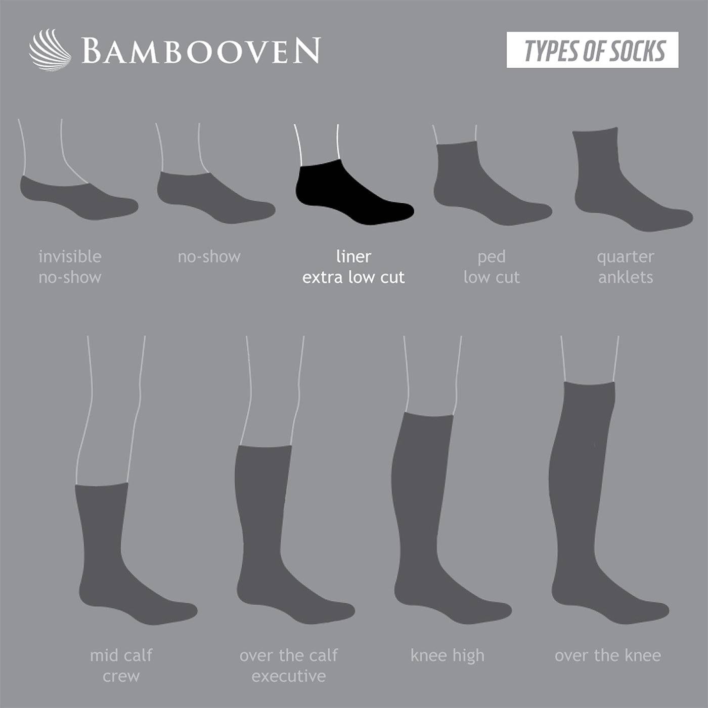 Women’s Bamboo Ankle Socks 12-Pack - 554 Bambooven
