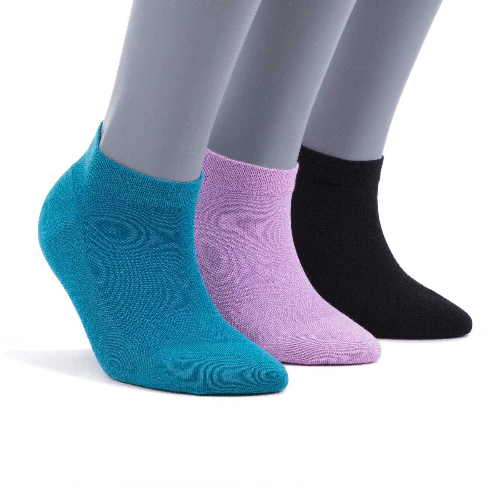 Women’s Bamboo Ankle Socks 3-Pack - 523 Bambooven