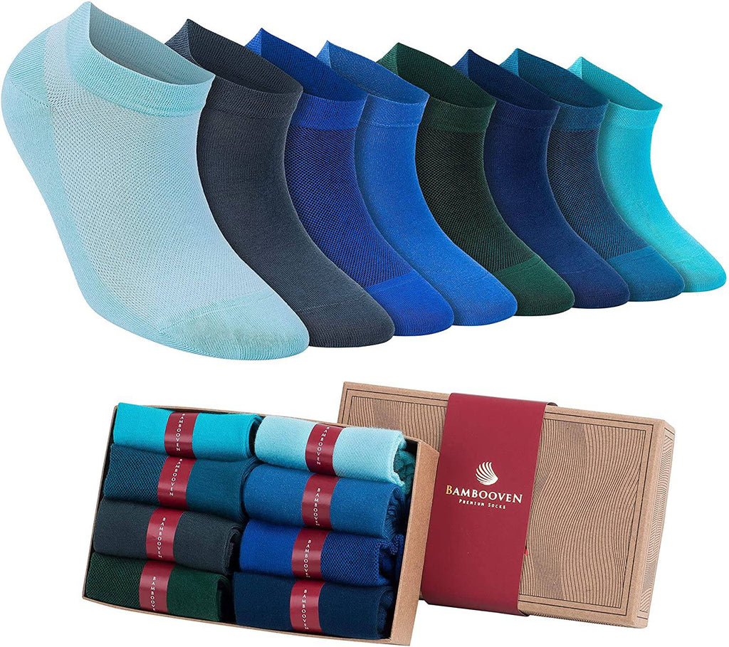 Women’s Bamboo Ankle Socks 8-Pack - 630 Bambooven