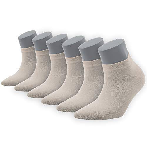 Men's & Women's Bamboo Ankle Socks 6-Pack Bambooven