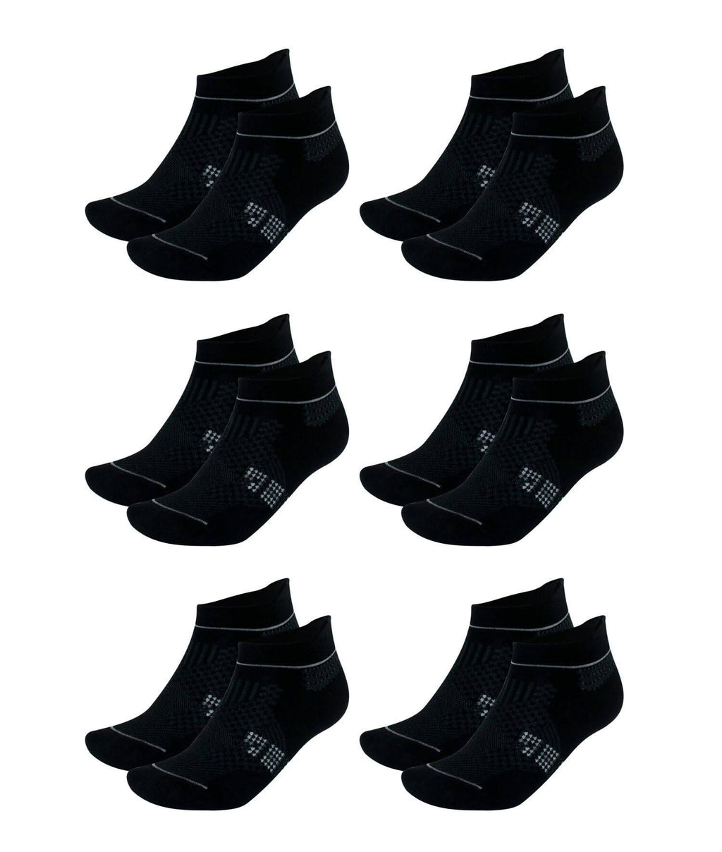 Men's & Women's Bamboo Ankle Socks 6-Pack Bambooven