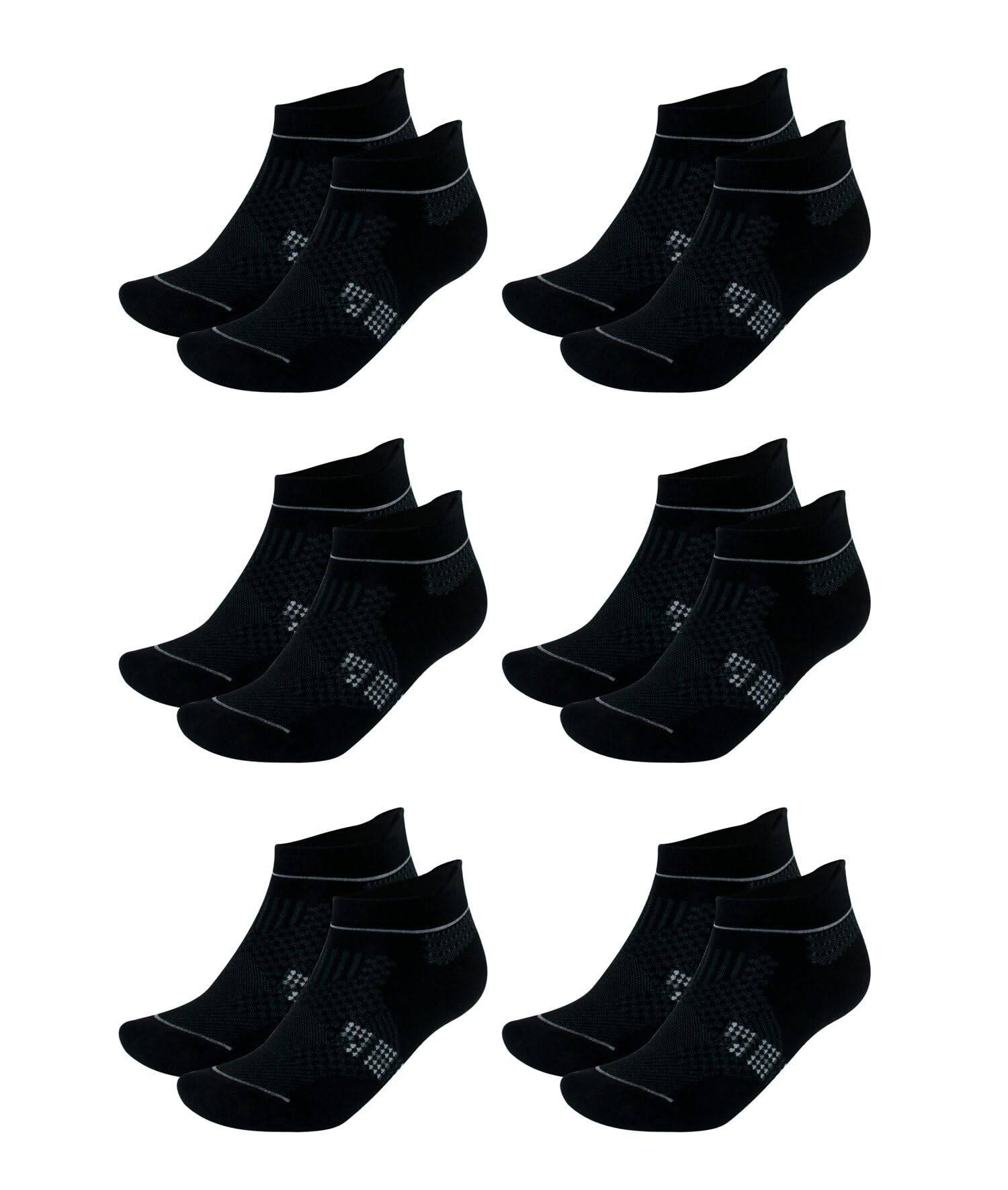 Men's & Women's Bamboo Ankle Socks 6-Pack Bambooven