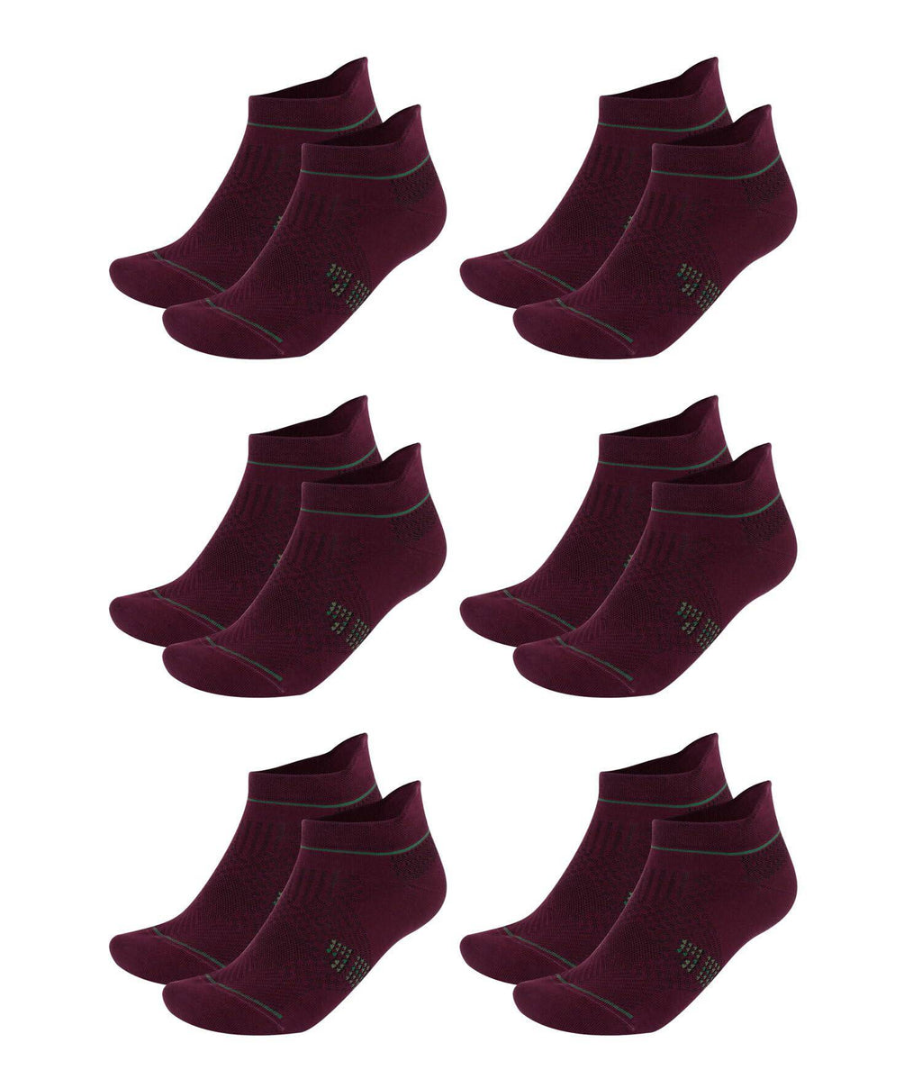 Men's & Women's Bamboo Ankle Socks 6-Pack Bambooven